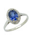 Fa Cad'oro Ring with Stones made of White gold 18K