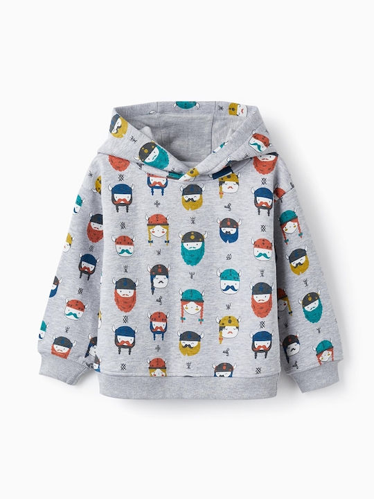 Zippy Kinder Sweatshirt Grey