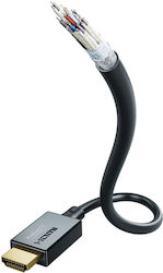 Inakustik 00324620 HDMI 2.1 HDMI male - HDMI male 2m Μαύρο