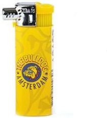 The Bulldog Amsterdam Flame Lighter In Yellow C...