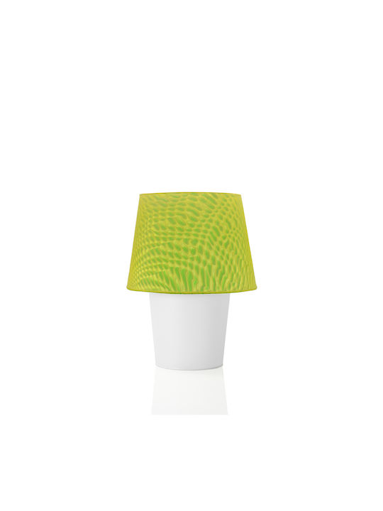 Veis Glass Table Lamp for Socket E14 with Green...