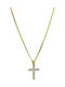 Goldsmith Vergoldet Kreuz mit Kette