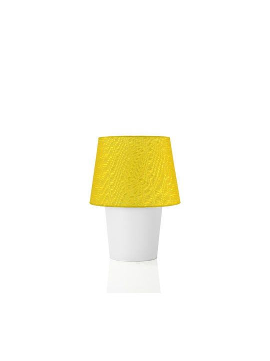 Veis Glass Table Lamp for Socket E14 with Yello...