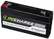 Standard Recharge Μπαταρία UPS με Χωρητικότητα 1.2Ah και Τάση 6V 1τμχ