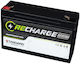 Standard Recharge UPS Battery with Capacity 12Ah and Voltage 6V 1pcs