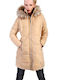 Matis Fashion Women's Long Puffer Jacket for Winter with Hood ''''''