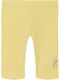 Kinder Leggings Capri yellow