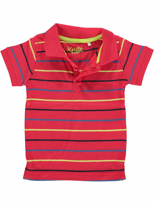 Knot So Bad Polo Κόκκινο