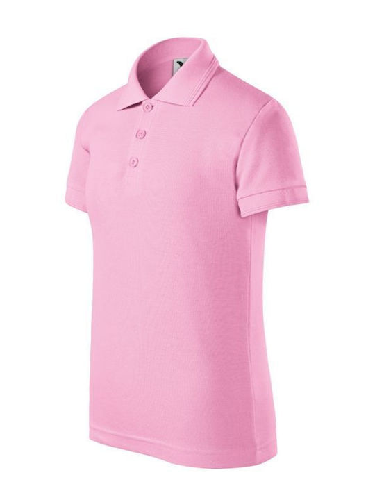 Kinderpolo Kurzarm Rosa