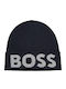 Beanie Unisex Σκούφος Πλεκτός σε Μαύρο χρώμα