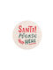 Nef-Nef Bath Mat Round Santa Please 034000 Ecru Width 70cm