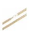 Goldene Kette Nacken 14K