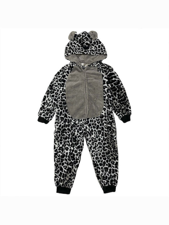 Ustyle Kids Onesie Pyjamas grey