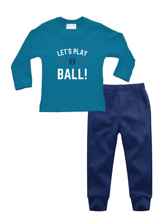 Fantastic Kids Kids' Pajamas Winter Raff (Raff) Let's Play Ball