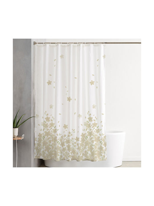 Viopros Shower Curtain Fabric 180x180cm Bari