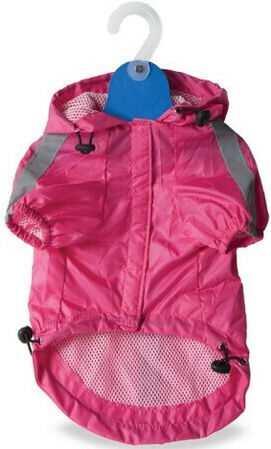 Vitakraft Hundemantel Wasserdicht Rosa mit Rückenlänge 30 cm.