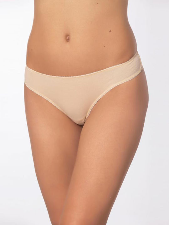 Norddiva Women's Slip Light beige