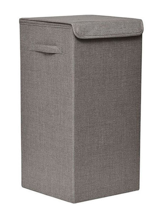 Plastona Laundry Basket Fabric 30.5x30.5x60cm Brown