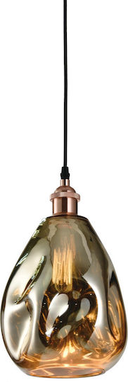 Hatzipantos Stores Pendant Light Bronze with Socket E27 21cm