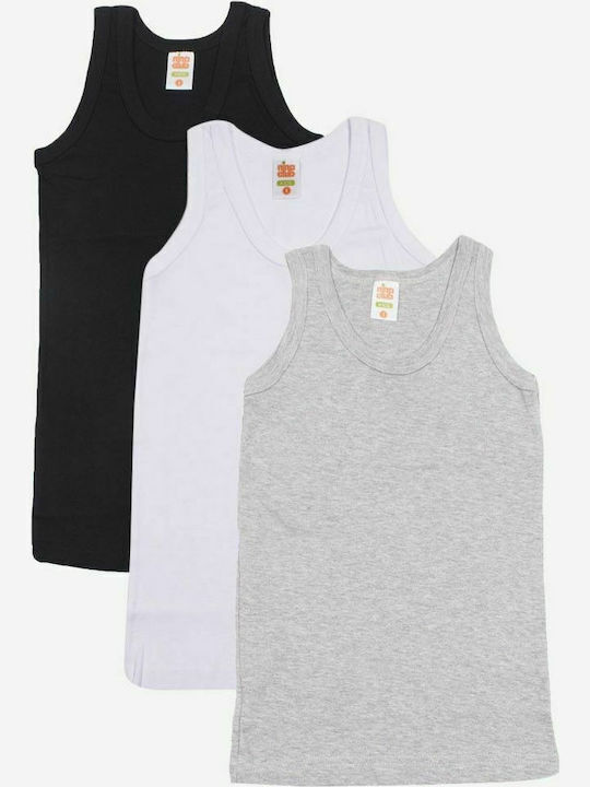 Nina Club Kids Tank Tops Set Sleeveless MULTIPLE 3pcs