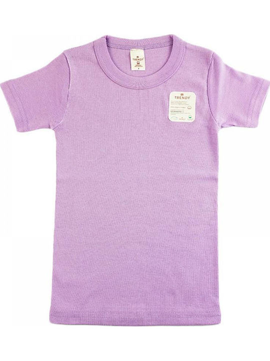 Trendy Kids Παιδικό Φανελάκι Λιλα