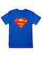 Heroes INC T-shirt Superman Blau Baumwolle