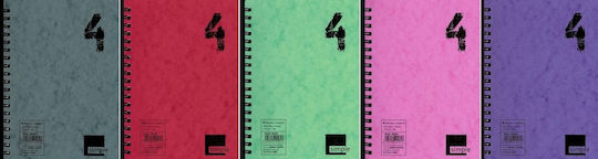 AG Trees Notizbuch Spirale (Μiverse Farben)