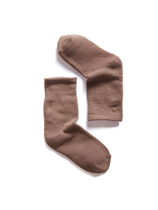 Comfort Damen Einfarbige Socken HAKI 1Pack
