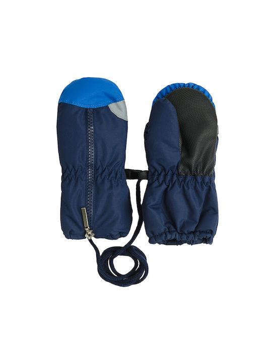 Cool Club Knitted Kids Gloves Blue