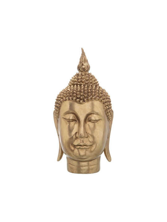 BigBuy Decorative Buddha Polyresin 16.5x15x31cm 1pcs