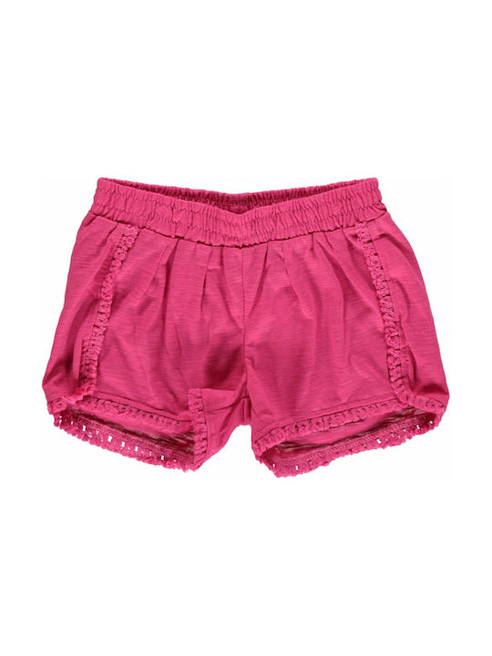 Knot So Bad Kids Shorts/Bermuda Fabric Fuchsia