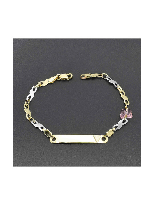 Kids Bracelet ID from Gold