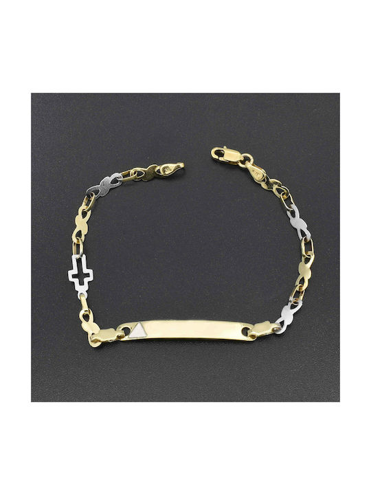 Kids Bracelet ID from Gold