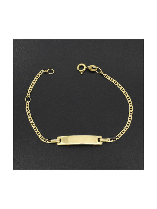 Kids Bracelet ID from Gold