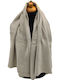 Frauen Wollschal Beige