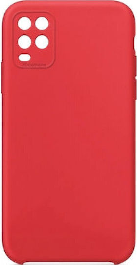 Soft Umschlag Rückseite Silikon 2mm Rot (Xiaomi Mi 10 LiteEhre 10 Lite)