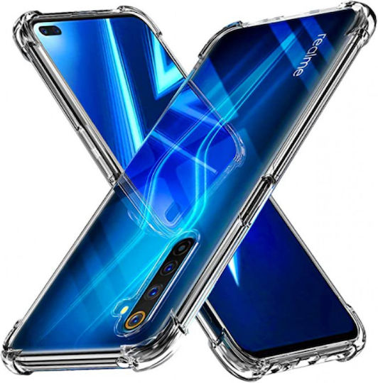 Anti Shock Back Cover Σιλικόνης 0.5mm Διάφανο (Realme 6 / 6s)