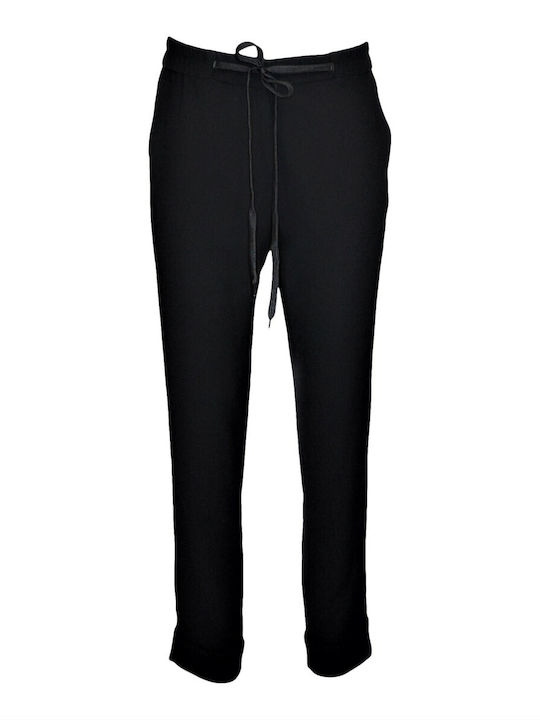 Twenty 29 Women's Fabric Trousers with Elastic ...