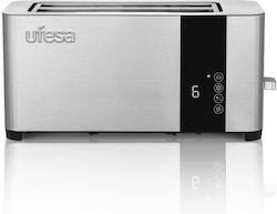 Ufesa Φρυγανιέρα 2 Θέσεων 1400W Inox