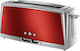 Russell Hobbs Luna Φρυγανιέρα 2 Θέσεων 1400W Κόκκινη