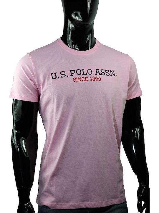 U.S. Polo Assn. T-shirt Bărbătesc cu Mânecă Scu...