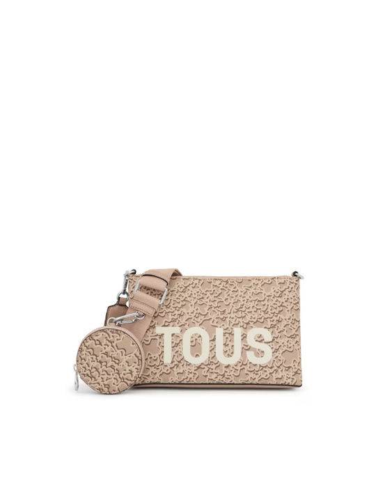 Tous Eco-leather Damen Tasche Crossbody Rosa