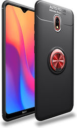 Black Red Back Cover Μαύρη (Redmi 8A)