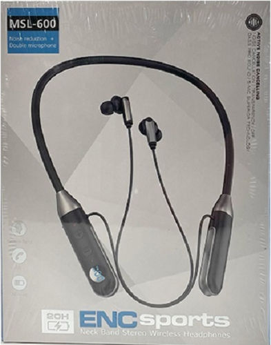 Leewello MSL-600 In-ear Bluetooth Handsfree Căști cu Carcasă de Încărcare Negru
