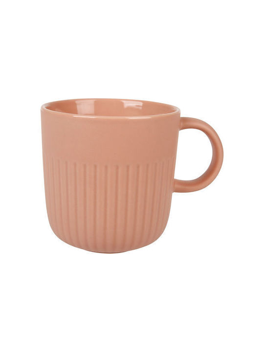 Max Home Κούπα Κεραμική Ροζ 280ml