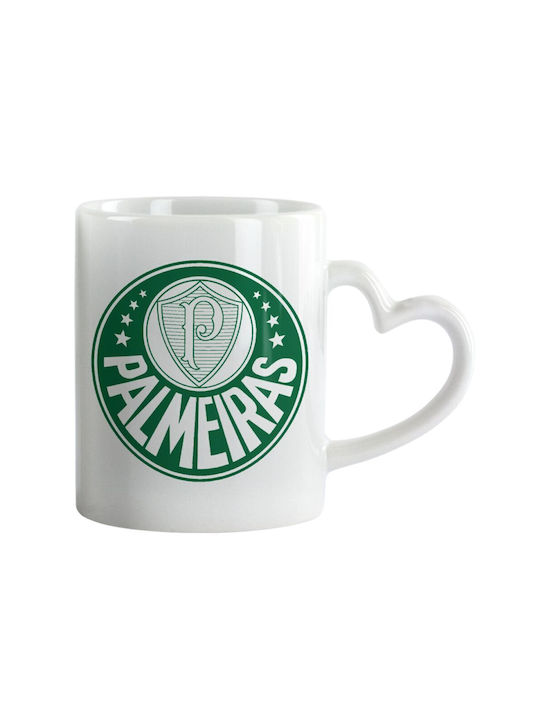 Koupakoupa Palmeiras Cană Ceramică Albă 330ml 1buc