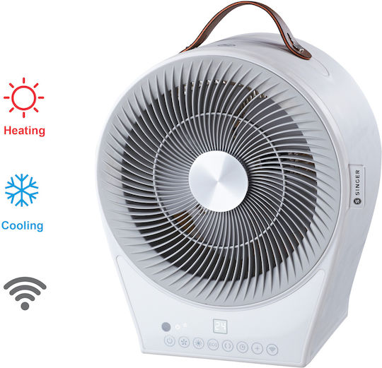 Singer Fan Heater Room Floor White 2000W