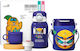 NOHOO Kids Water Bottle Thermos Plastic with St...