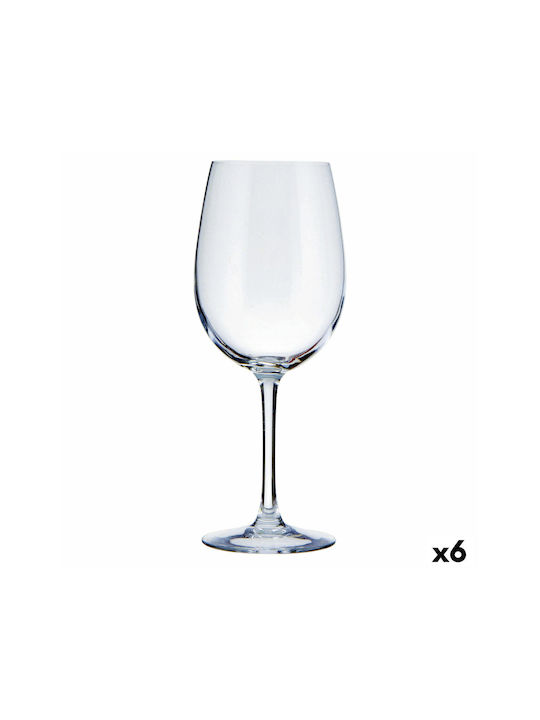 BigBuy Glass for Red Wine made of Glass Goblet 350ml 1pcs