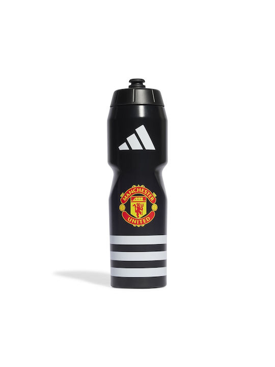 adidas Manchester United Αθλητικό Παγούρι Πλαστικό 750ml Μαύρο